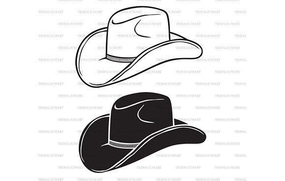 Cowboy Hat Illustration Embroidery Review