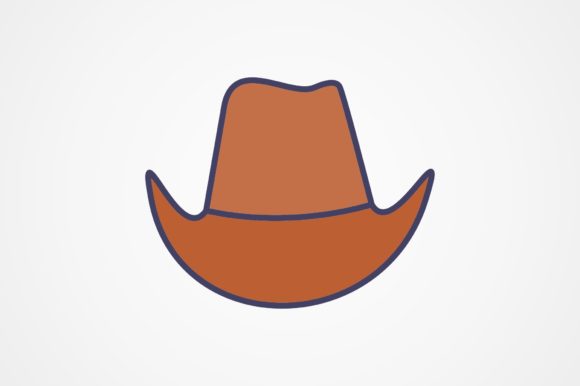 Cowboy Hat Line Filled Icon Review