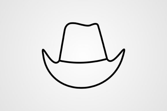 Cowboy Hat Line Icon Review