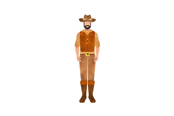 Cowboy Man Watercolor: A Design Review for Real Projects
