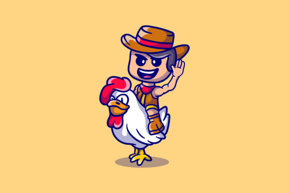 Cute Cowboy Chicken Embroidery Review