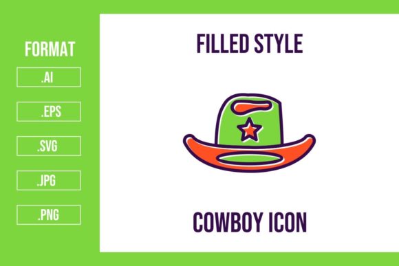 Reviewing the Cowboy Filled Icon for Embroidery Projects